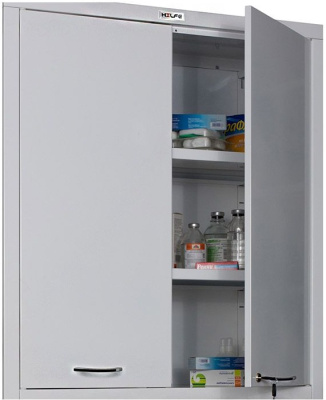 Шкаф медицинский металлический Hilfe МД 2 1780/SS